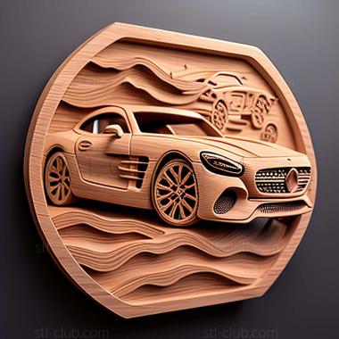 3D модель Mercedes Benz SL73 AMG (STL)